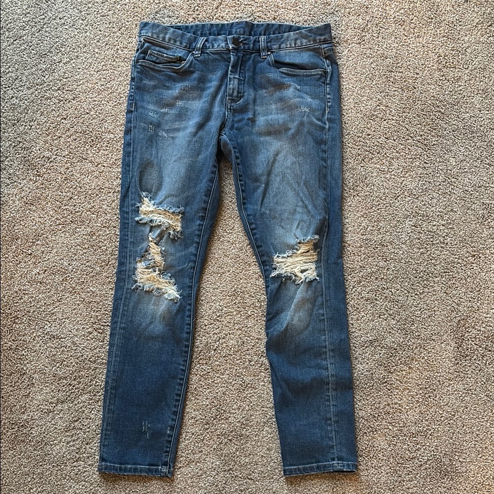 Blank nyc distressed jeans